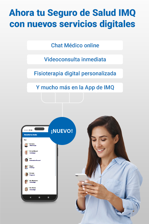 Ahora tu Seguro de Salud IMQ con nuevos servicios digitales
